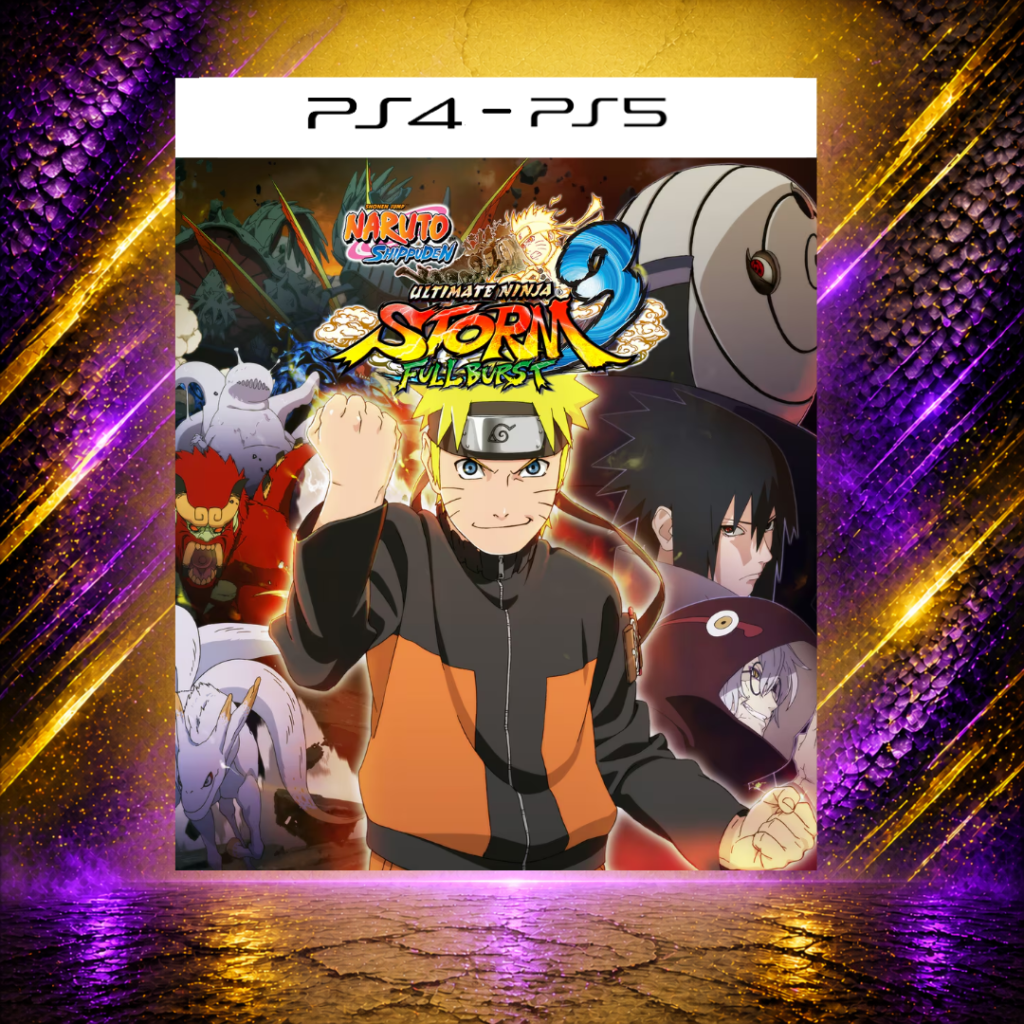Naruto Storm 3 - PS4/PS5 - Mídia Digital