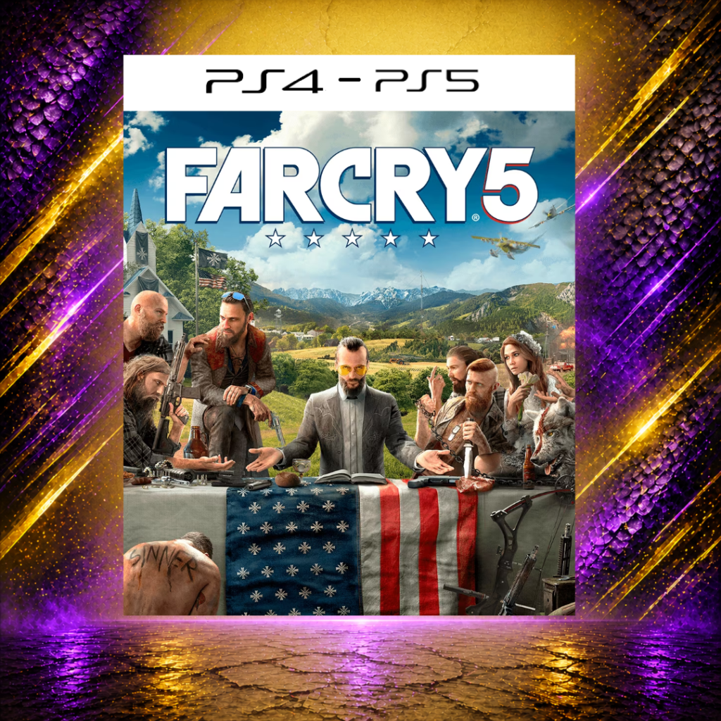 Far Cry 5 - PS4/PS5 - Mídia Digital