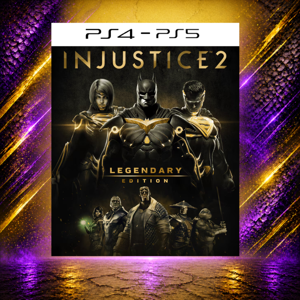 Injustice 2 Legendario - PS4/PS5 - Mídia Digital