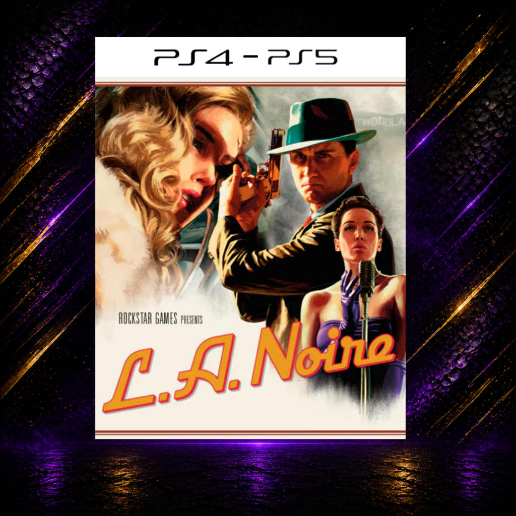L.a Noire - PS4/PS5 - Mídia Digital