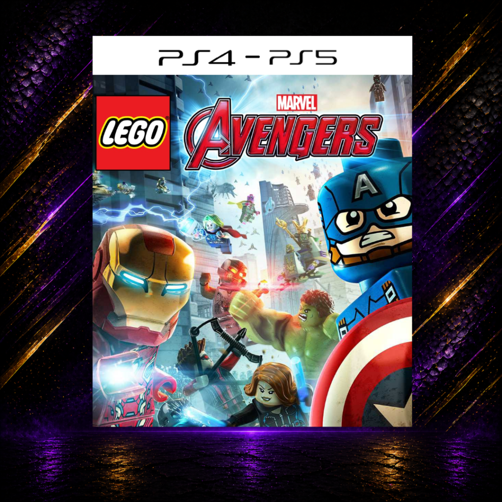 LEGO Marvel Avengers - PS4/PS5 - Mídia Digital