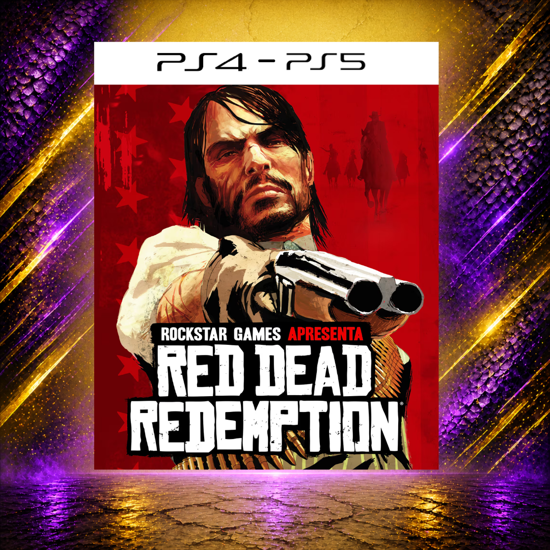 RED DEAD REDEMPTION 1 - PS4/PS5 - Mídia Digital