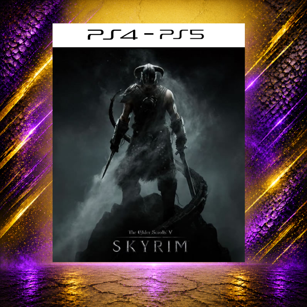 THE ELDER SCROLLS V SKYRIM - PS4/PS5 - Mídia Digital