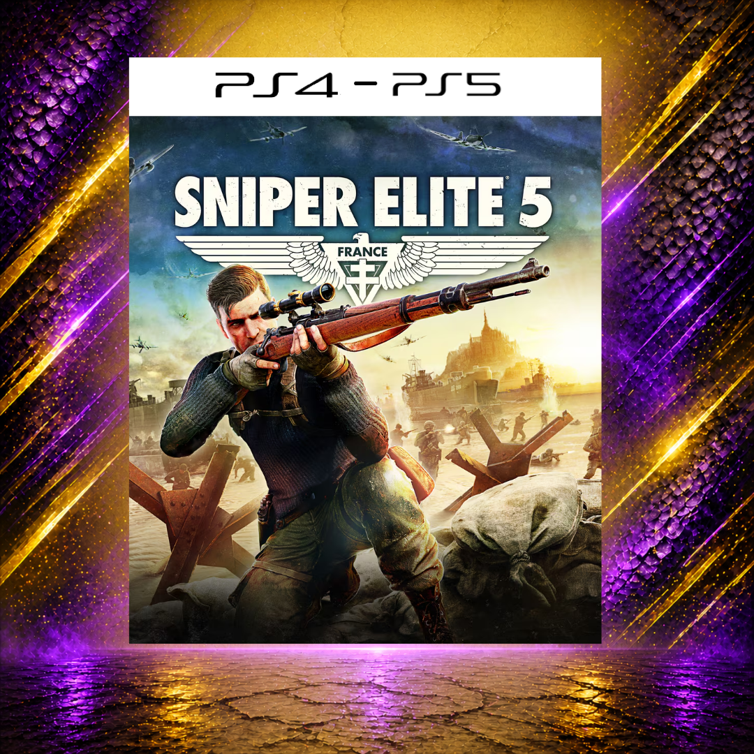 SNIPER ELITE 5 - PS4/PS5 - Mídia Digital