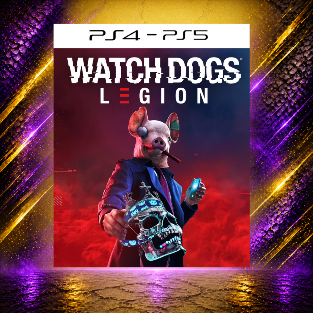 Watch Dogs Legion - PS4/PS5 - Mídia Digital