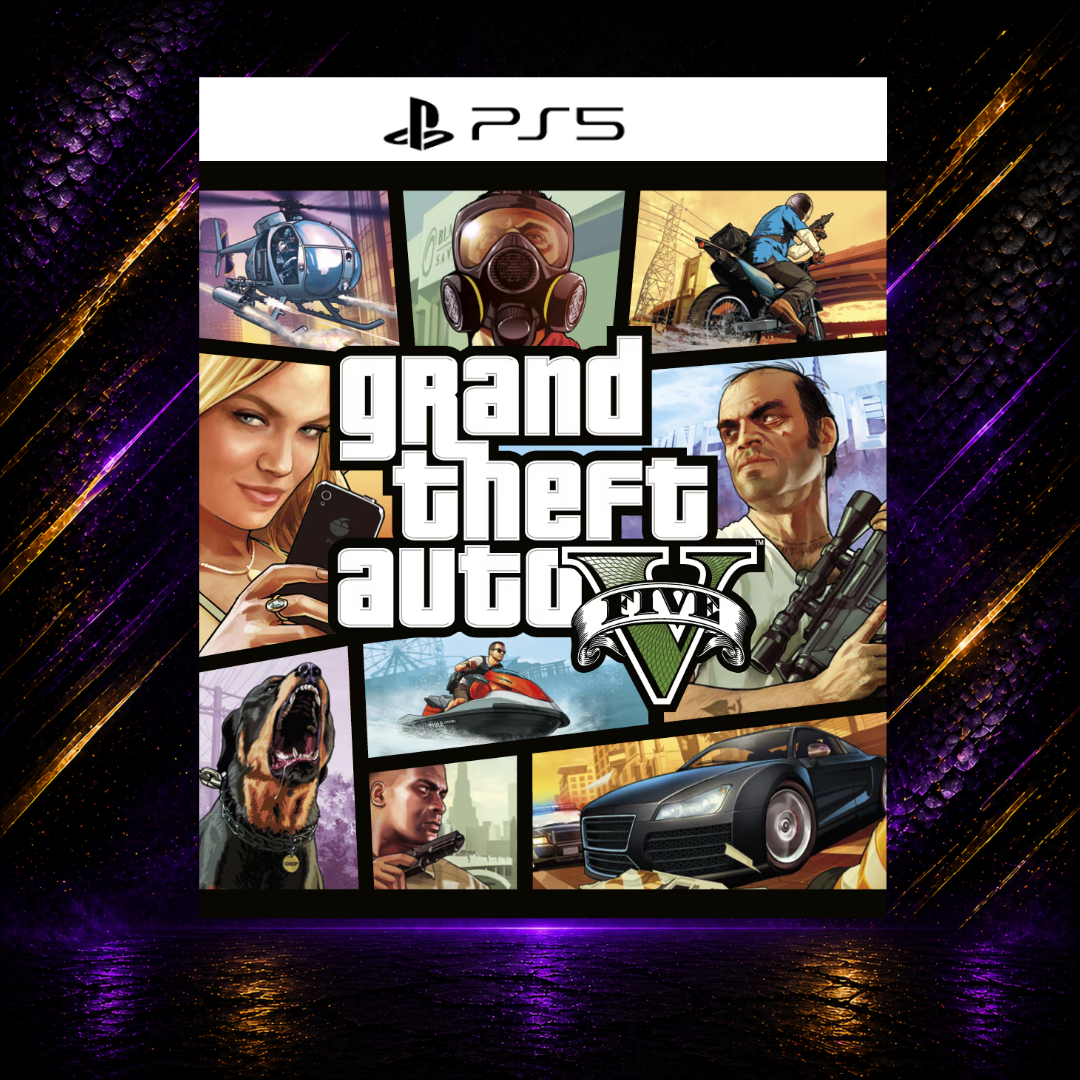GTA V - PLAYSTATION 5 - Mídia Digital