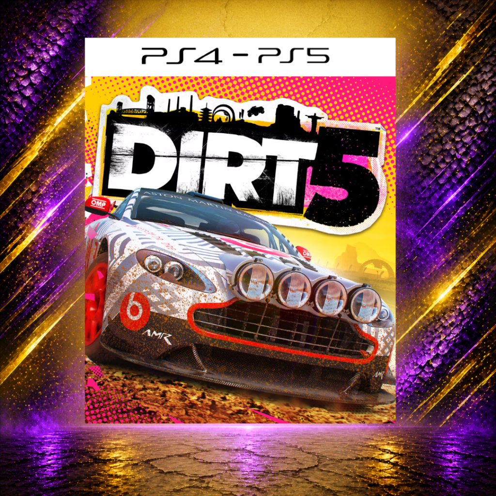 Dirt 5 - PS4/PS5 - Mídia Digital