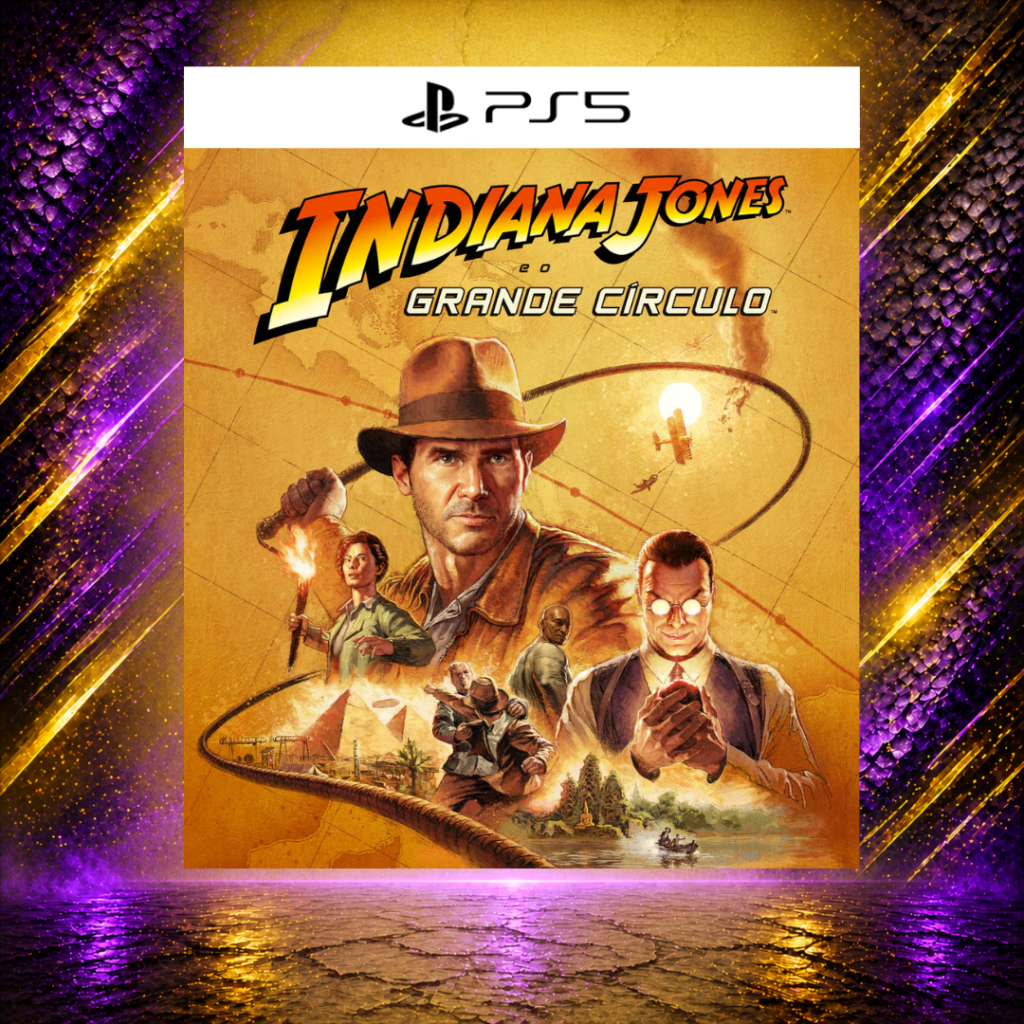 Indiana Jones e o Grande Círculo - PS5 - Mídia Digital