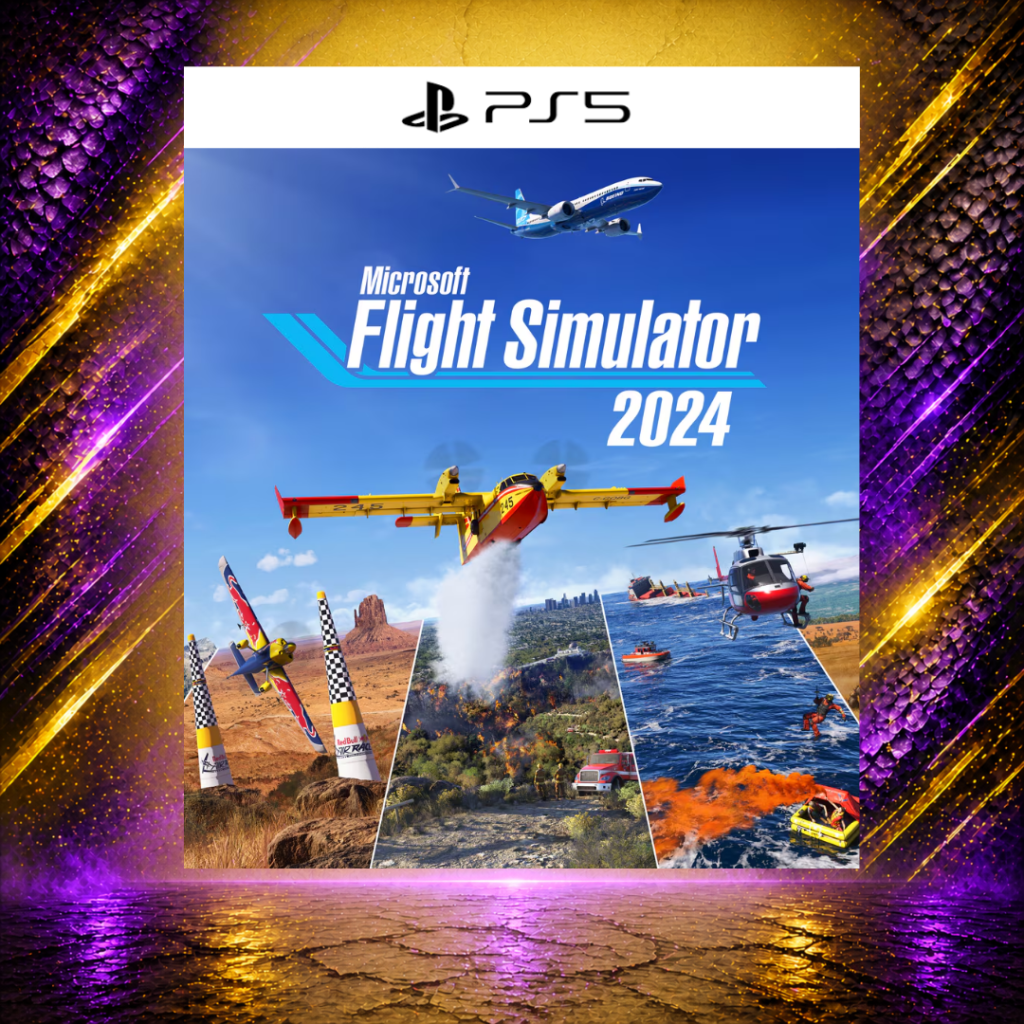 Microsoft Flight Simulator 2024 - PS5 - Mídia Digital