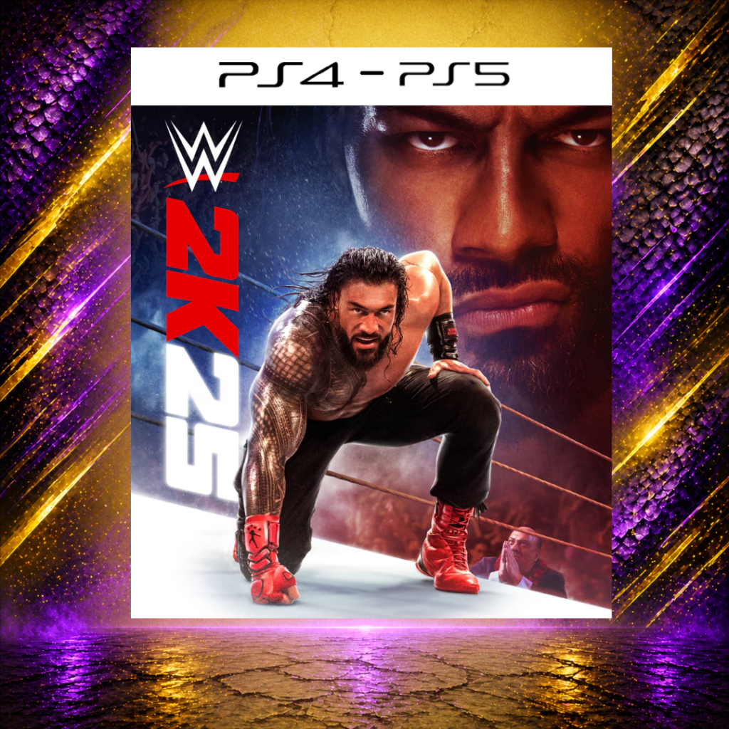 WWE 2K25 - PS4/PS5 - Mídia Digital