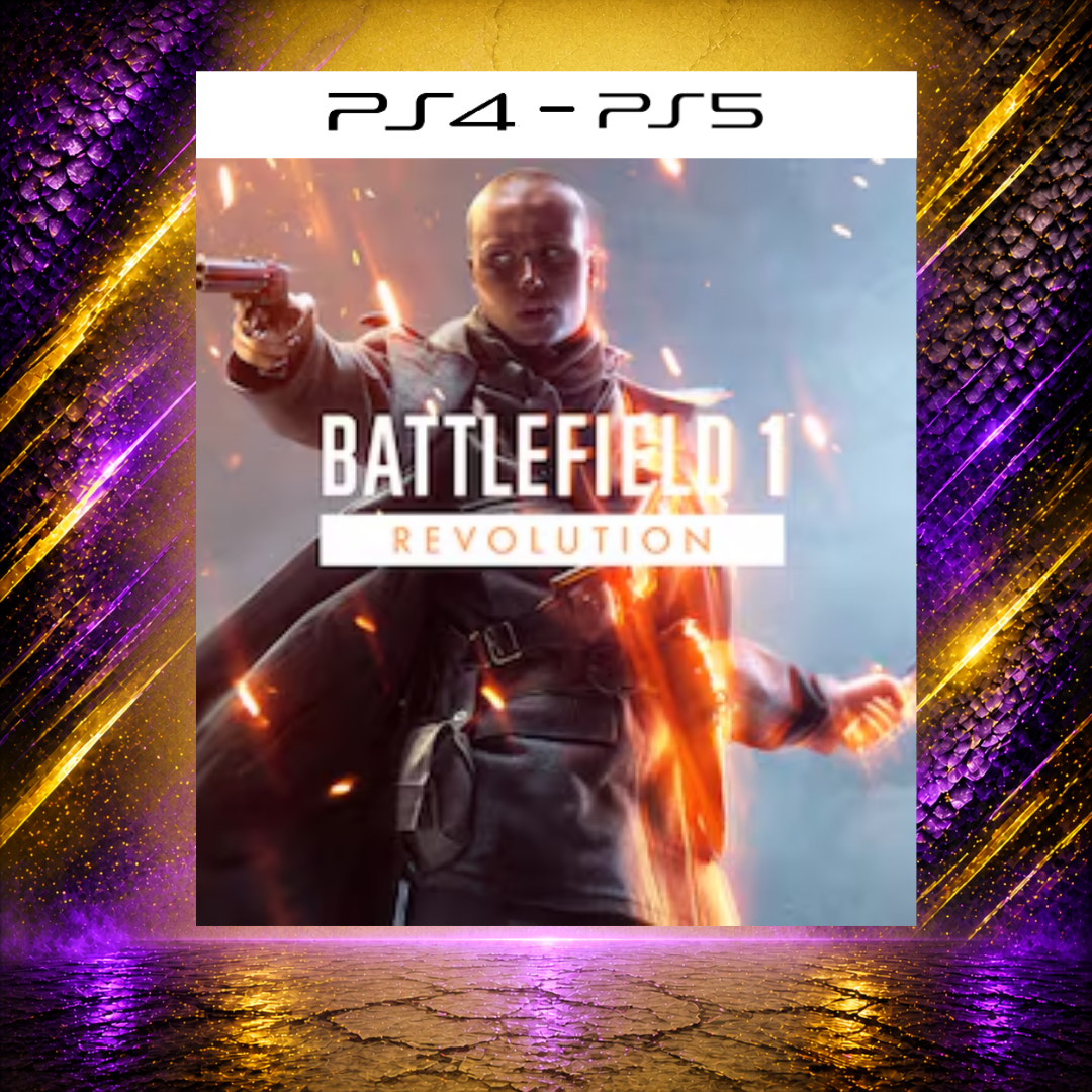 BATTLEFIELD 1 REVOLUTION - PS4/PS5 - Mídia Digital