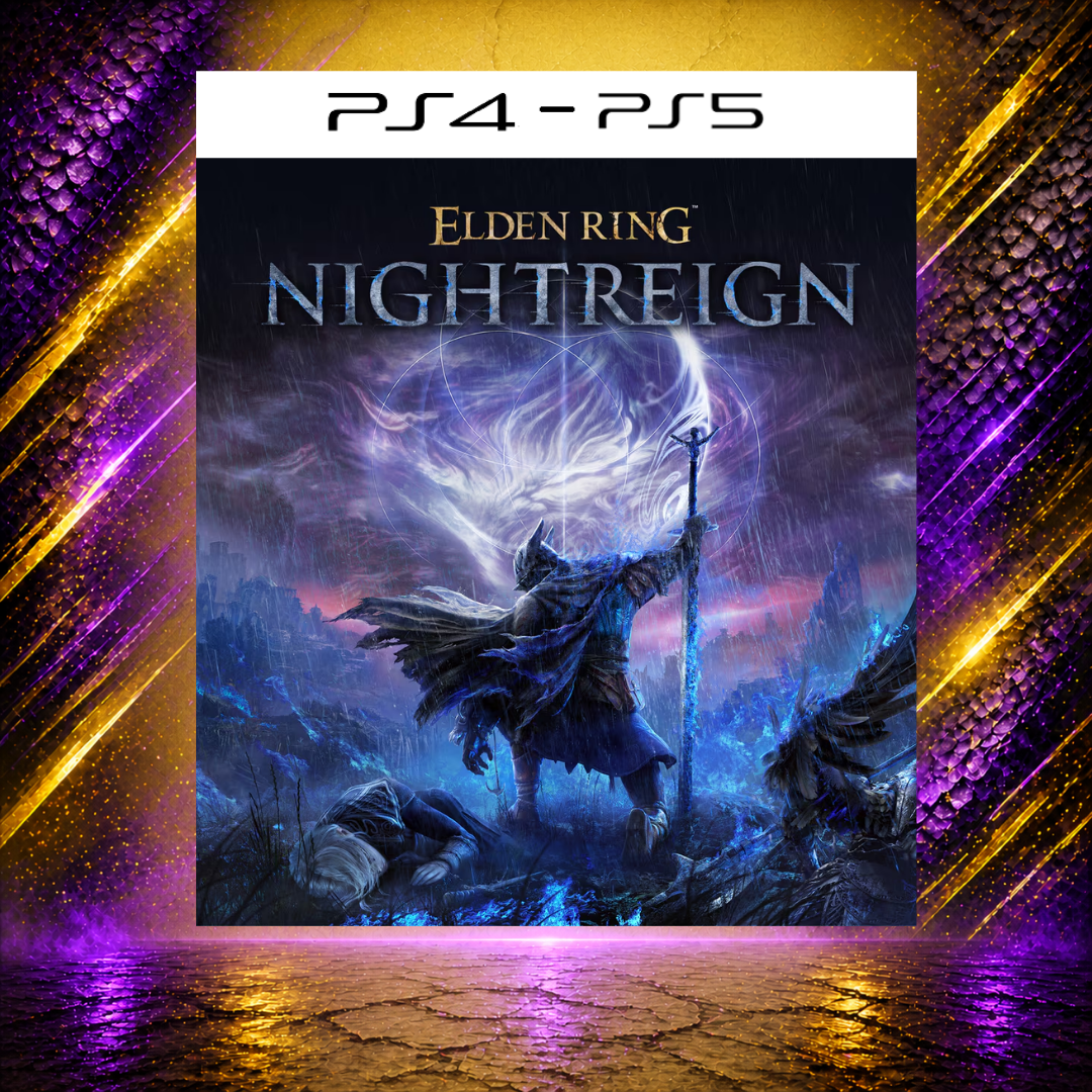ELDEN RING NIGHTREIGN - PS4/PS5 - Mídia Digital
