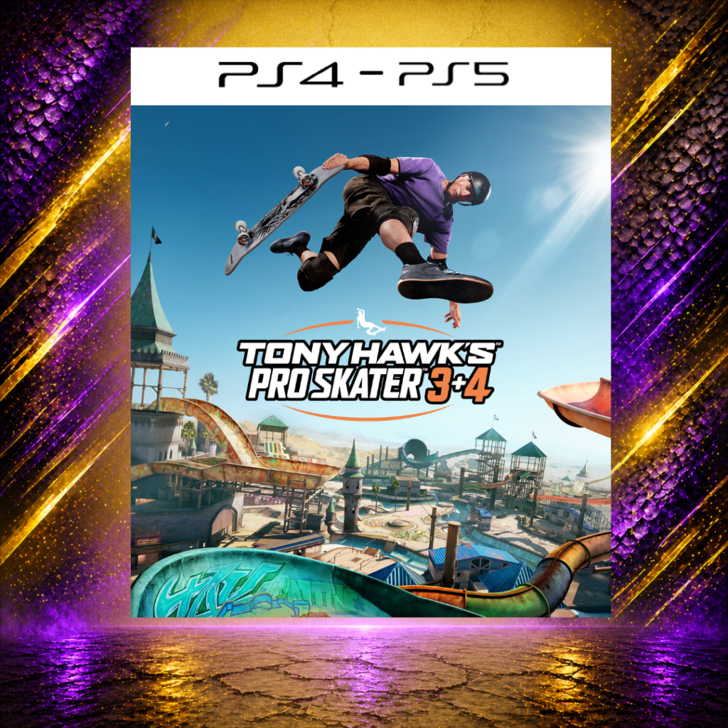 Tony Hawk's Pro Skater 3+4 - PS4/PS5 - Mídia Digital
