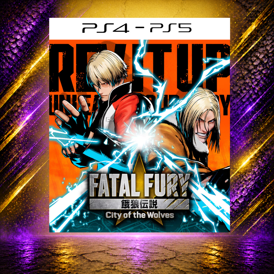 FATAL FURY CITY OF THE WOLVES - PS4/PS5 - Mídia Digital