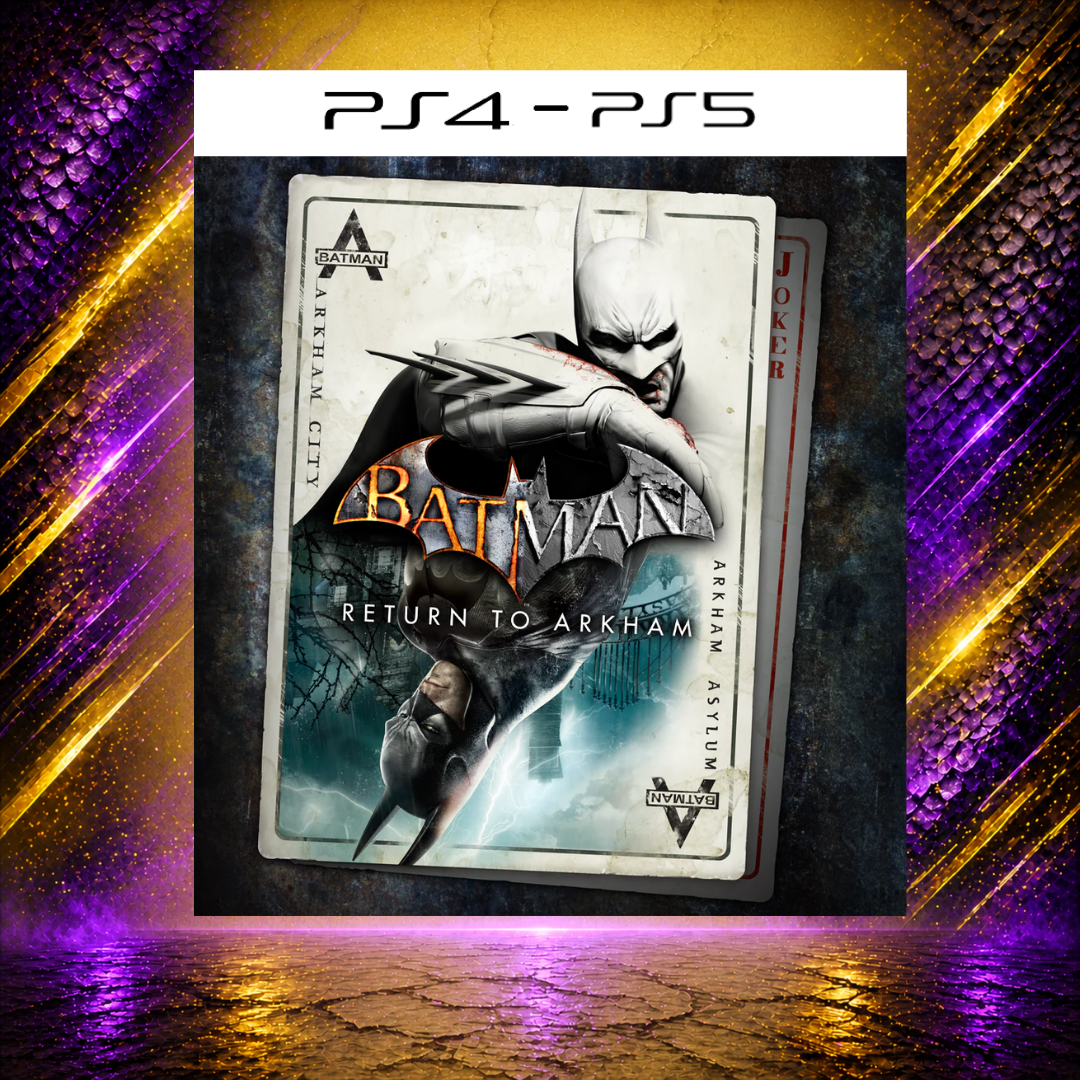 BATMAN RETURN TO ARKHAM - PS4/PS5 - Mídia Digital