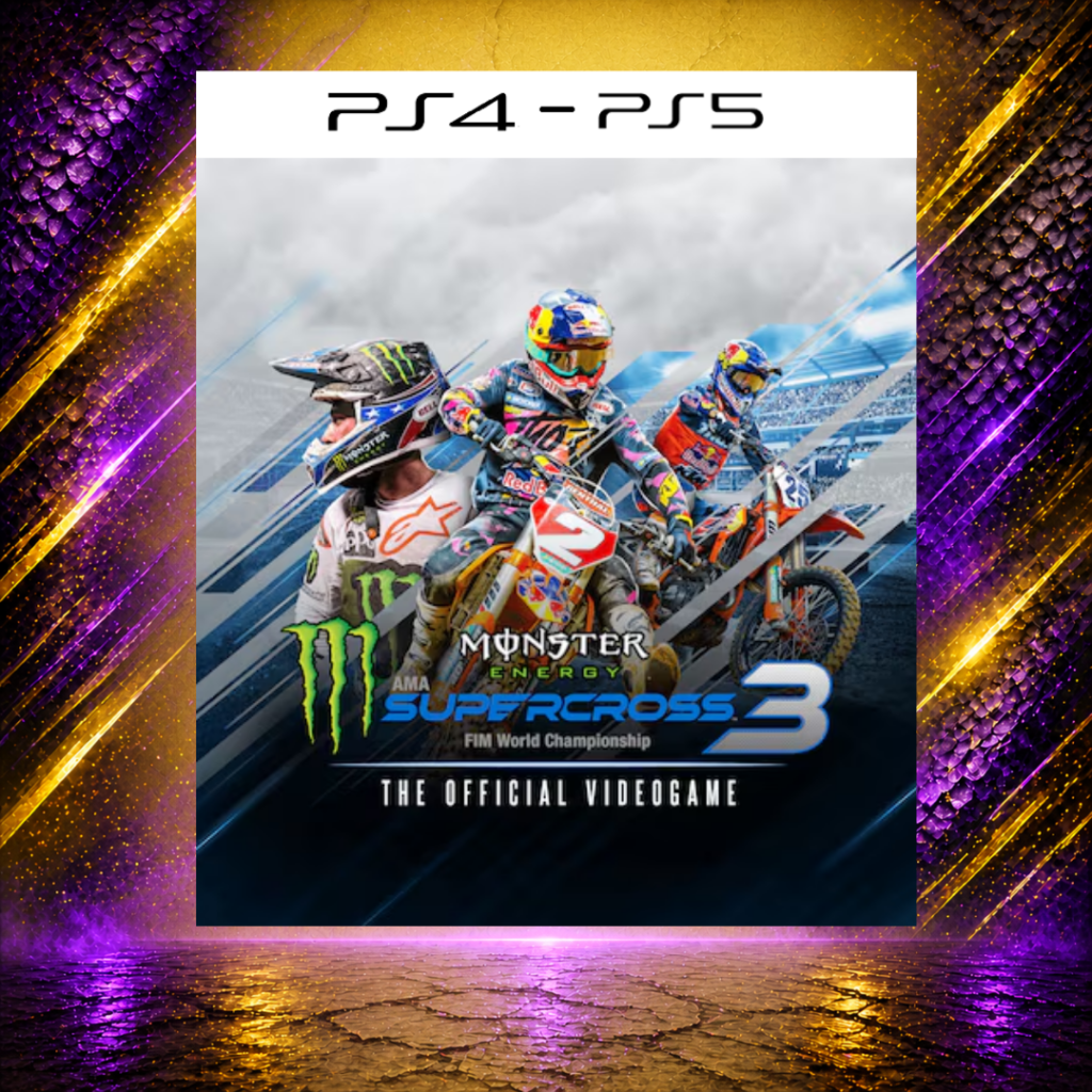 Monster Energy Supercross 3 - PS4/PS5 - Mídia Digital