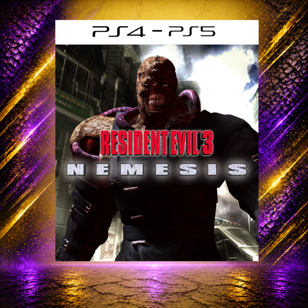 Resident Evil 3 Nemesis (clássico) - PS4/PS5 - Mídia Digital