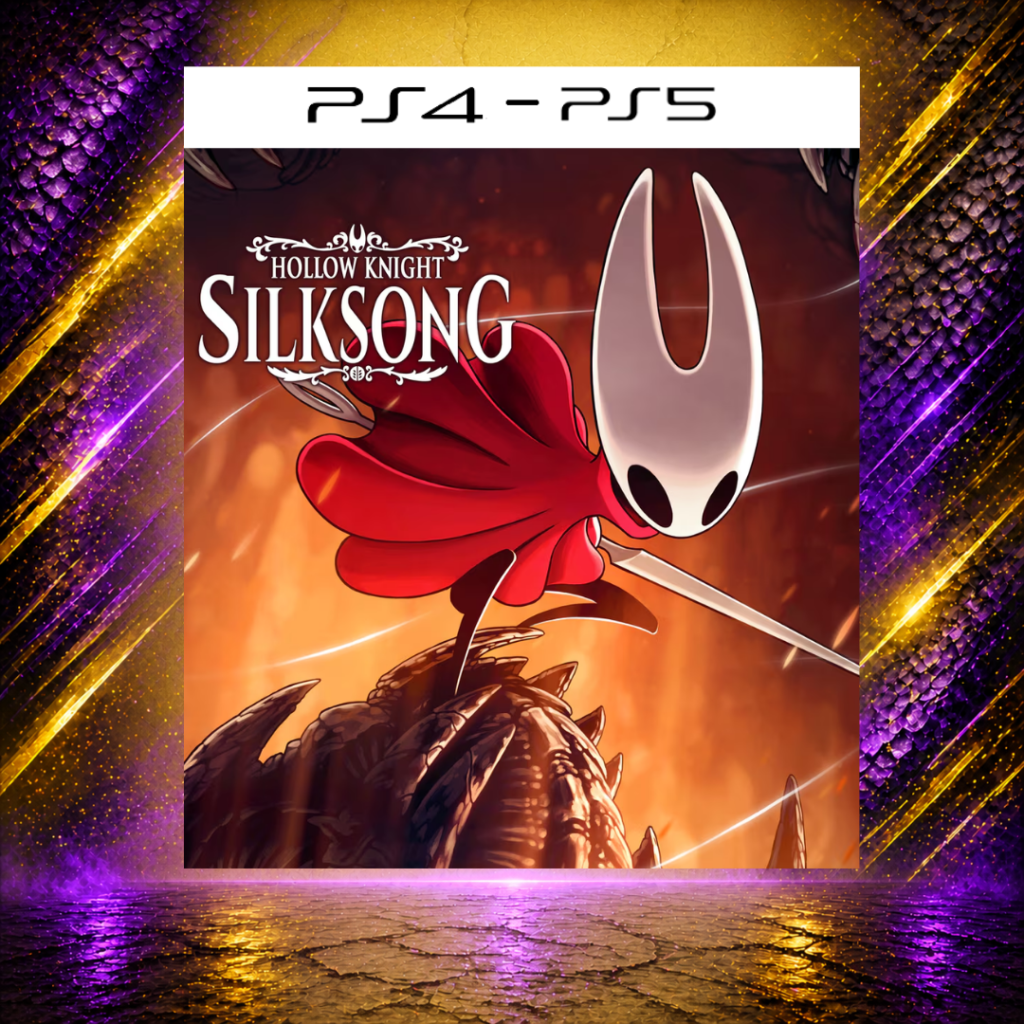 Hollow Knight: Silksong - PS4/PS5 - Mídia Digital