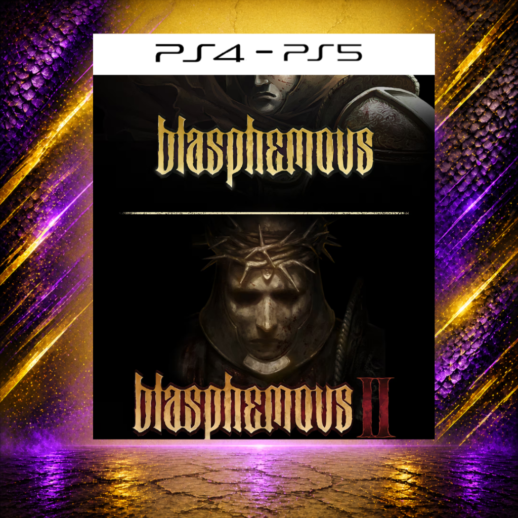 Blasphemous 1 + Blasphemous 2 - PS4/PS5 - Mídia Digital
