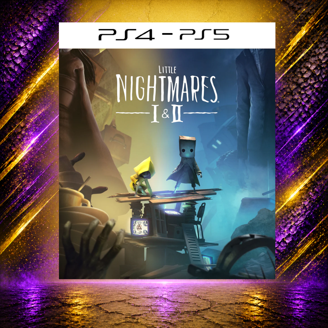 LITTLE NIGHTMARES 1 + LITTLE NIGHTMARES 2 - PS4/PS5 - Mídia Digital