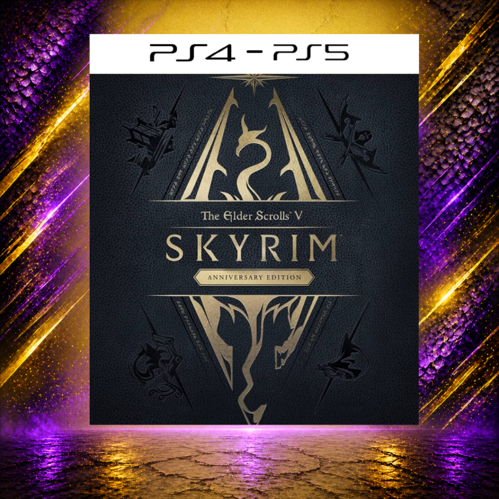 The Elder Scrolls V Skyrim Anniversary Edition - PS4/PS5 - Mídia Digital