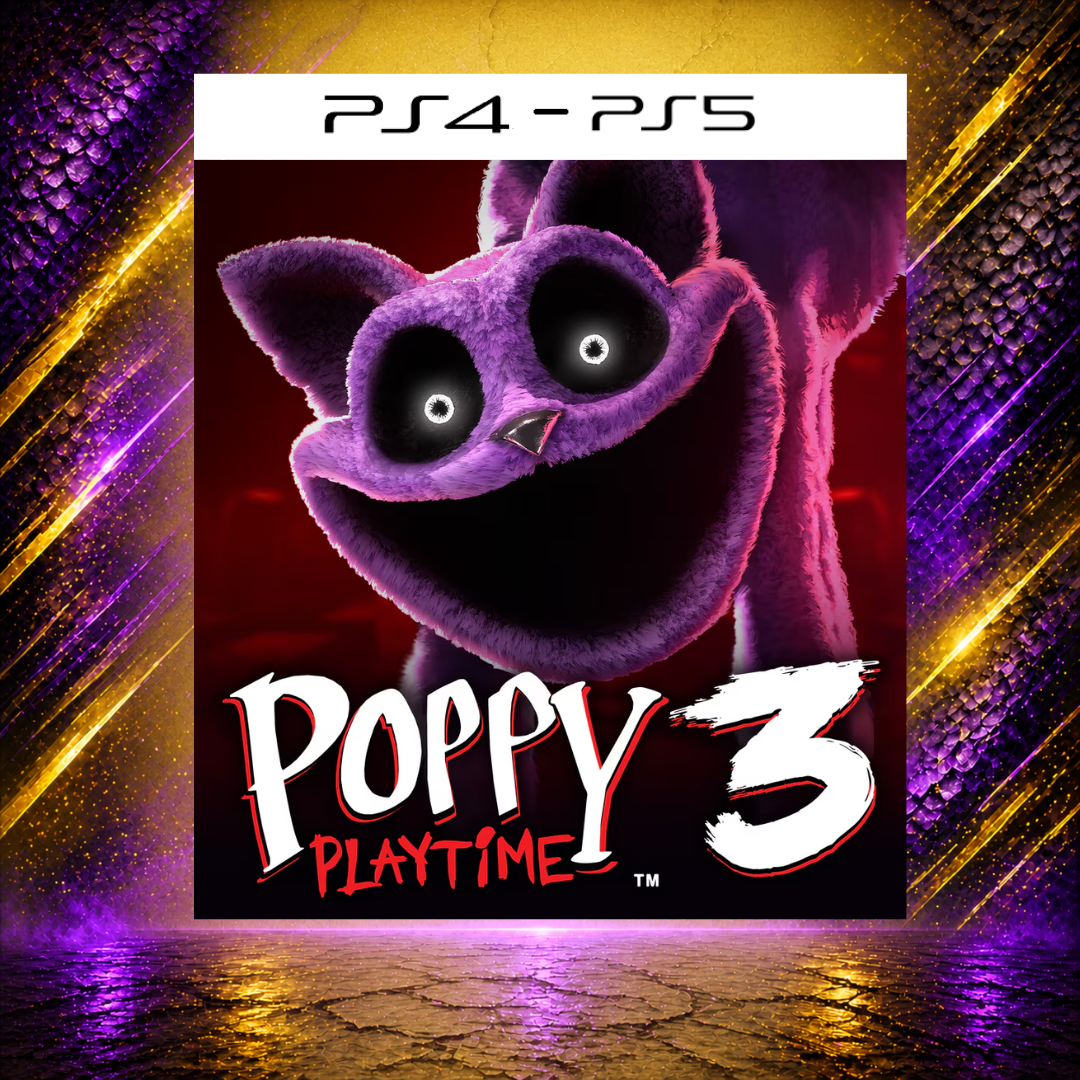 POPPY PLAYTIME: CAPÍTULO 3 - PS4/PS5 - Mídia Digital