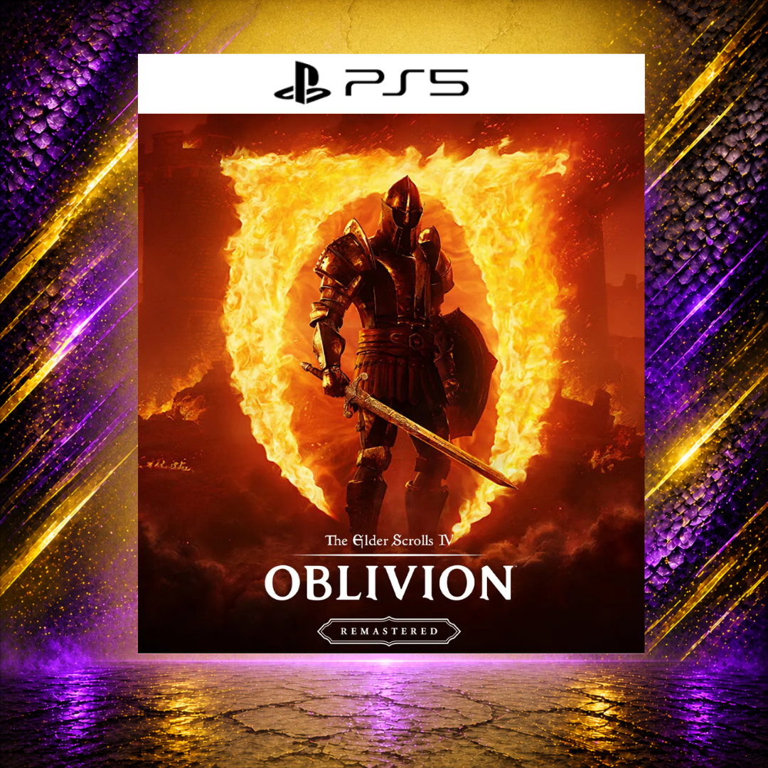 THE ELDER SCROLLS IV OBLIVION REMASTERED - PS5 - Mídia Digital