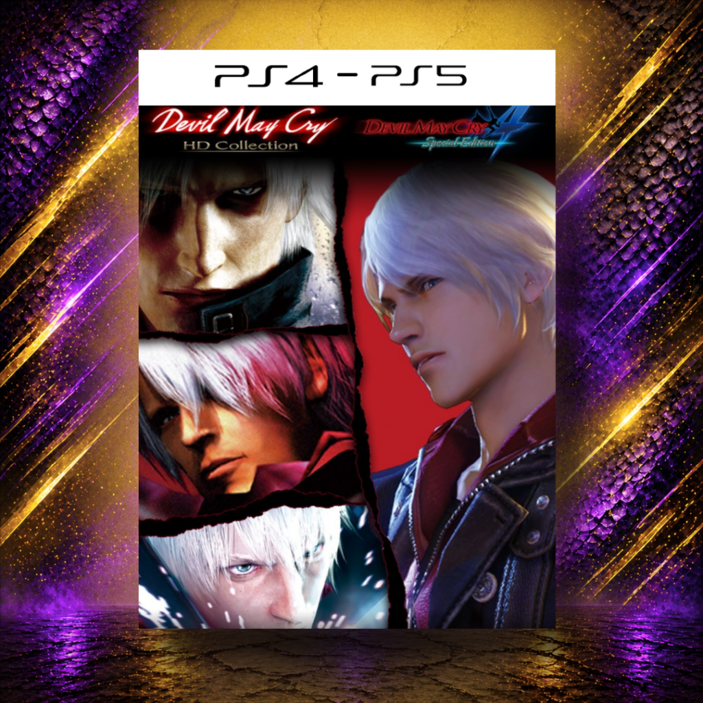 Devil May Cry Hd Collection e 4SE - PS4/PS5 - Mídia Digital