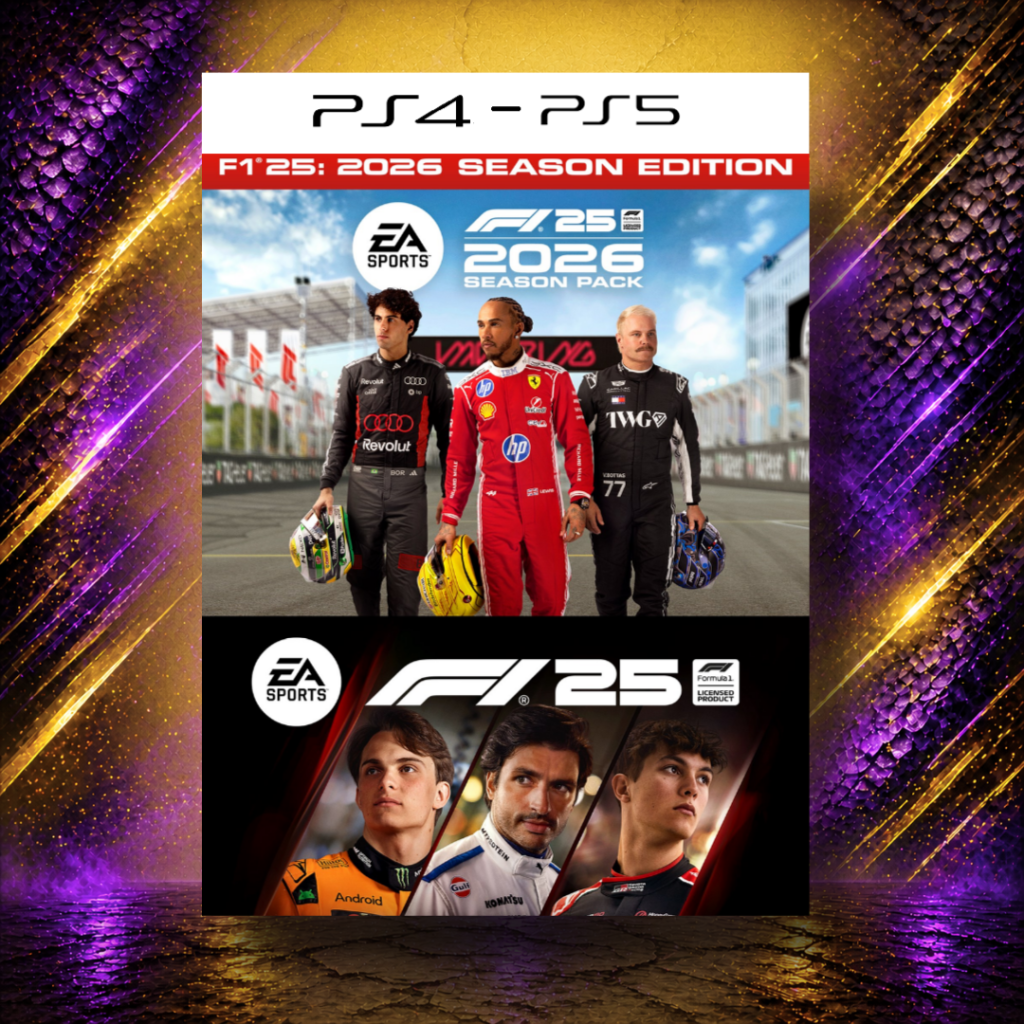F1 25 Formula 1 2025: Edição da Temporada 2026 - PS5 - Mídia Digital