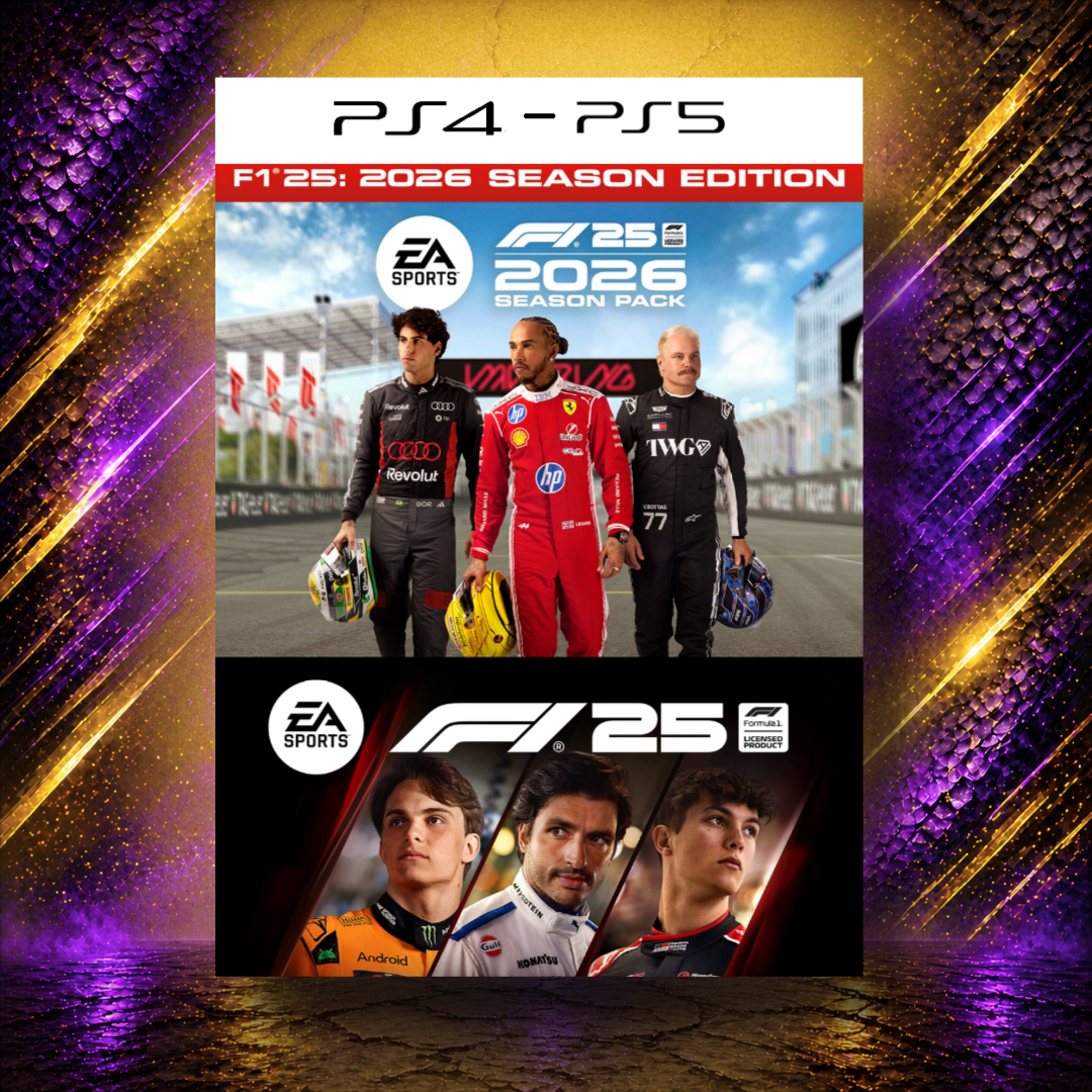 F1 25 Formula 1 2025: Edição da Temporada 2026  - PS5 - Mídia Digital - Imagem 1