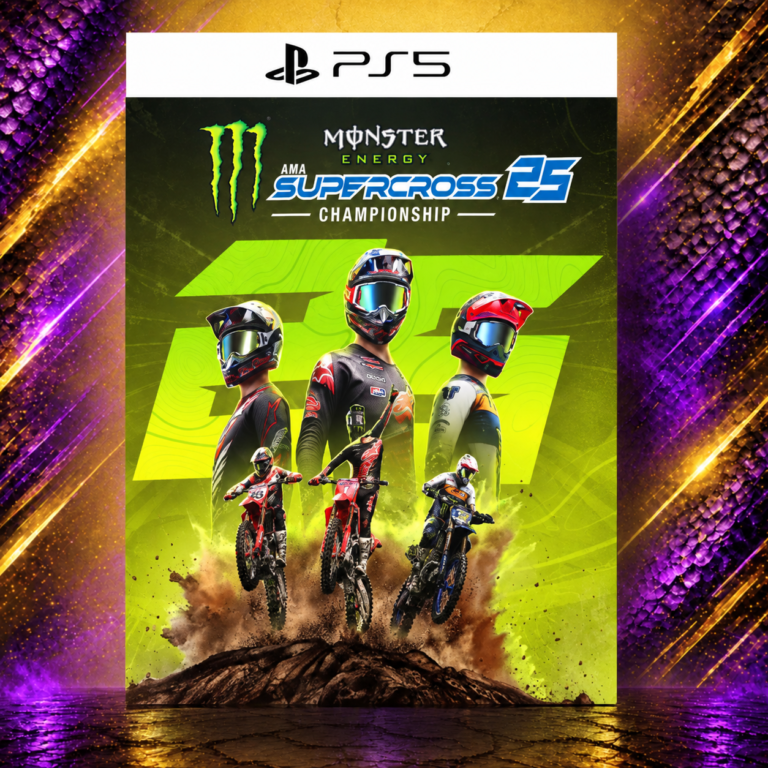 Monster Energy Supercross 25 – PS5 – Mídia Digital